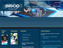 Tablet Screenshot of bisco.com